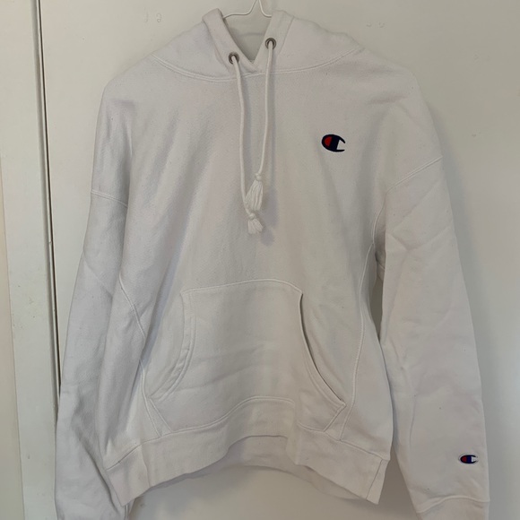 Champion Women White Hoodie - Picture 1 of 2